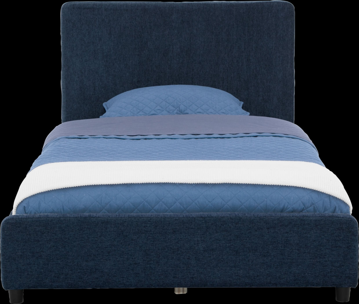 Kids Javoa I Navy Twin Bed - Thumbnail - Image 5
