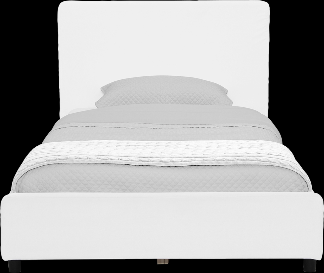 Kids Javoa I White Twin Bed - Thumbnail - Image 4