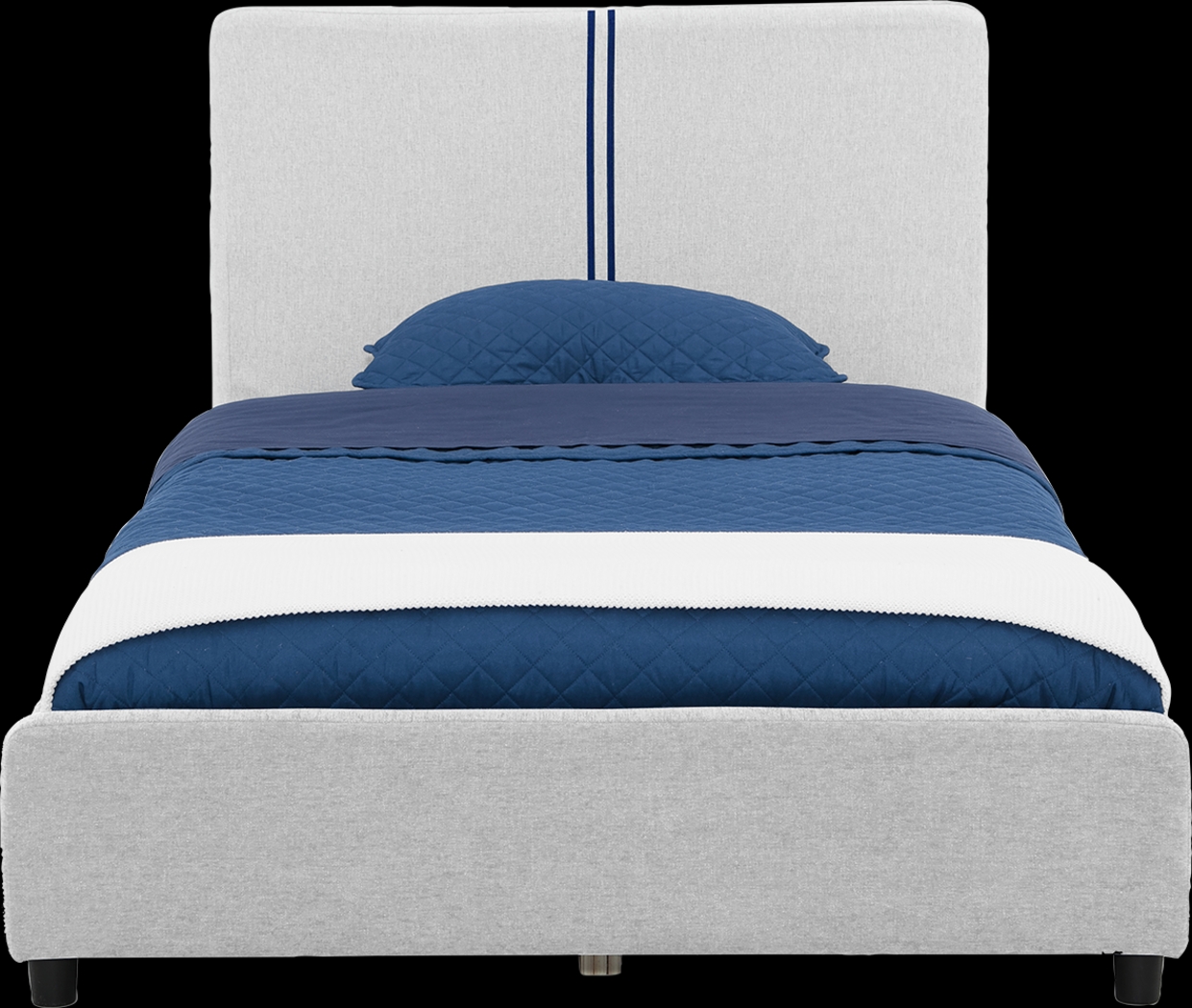 Kids Javoa III Gray Twin Bed - Thumbnail - Image 5