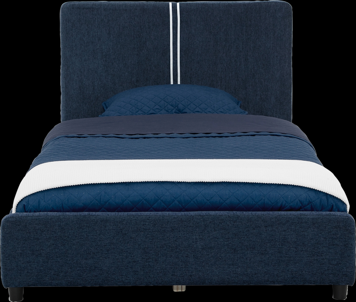 Kids Javoa III Navy Twin Bed - Thumbnail - Image 5