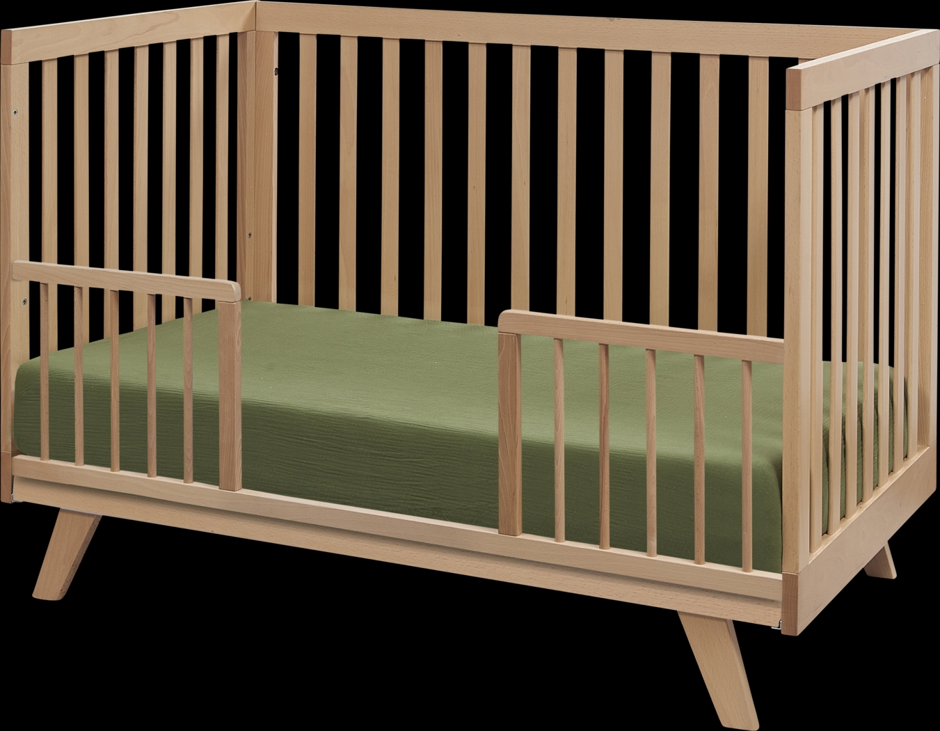 Kids Jemuz Natural Convertible Crib - Thumbnail - Image 3