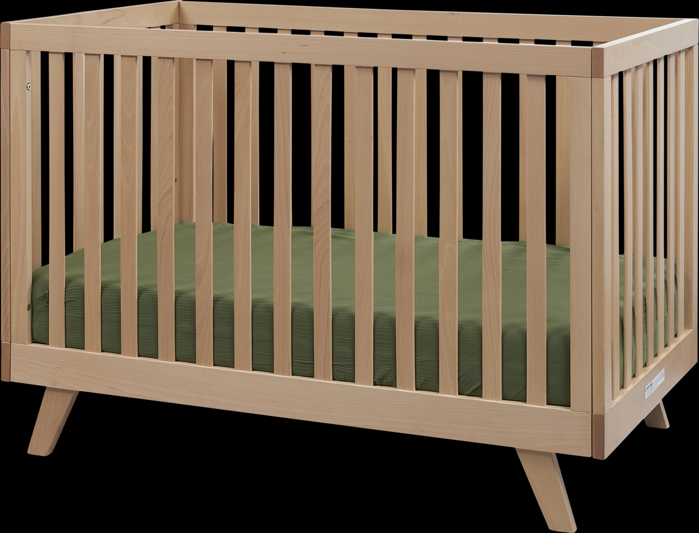 Kids Jemuz Natural Convertible Crib - Thumbnail - Image 1
