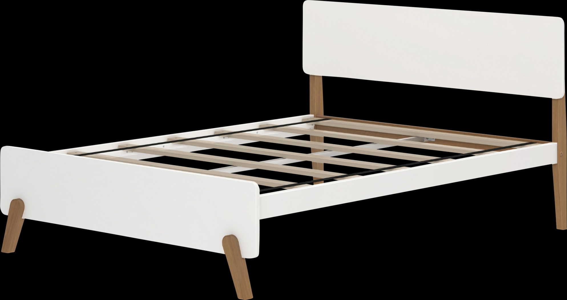 Kids Jirina White Pecan Full Bed - Thumbnail - Image 1