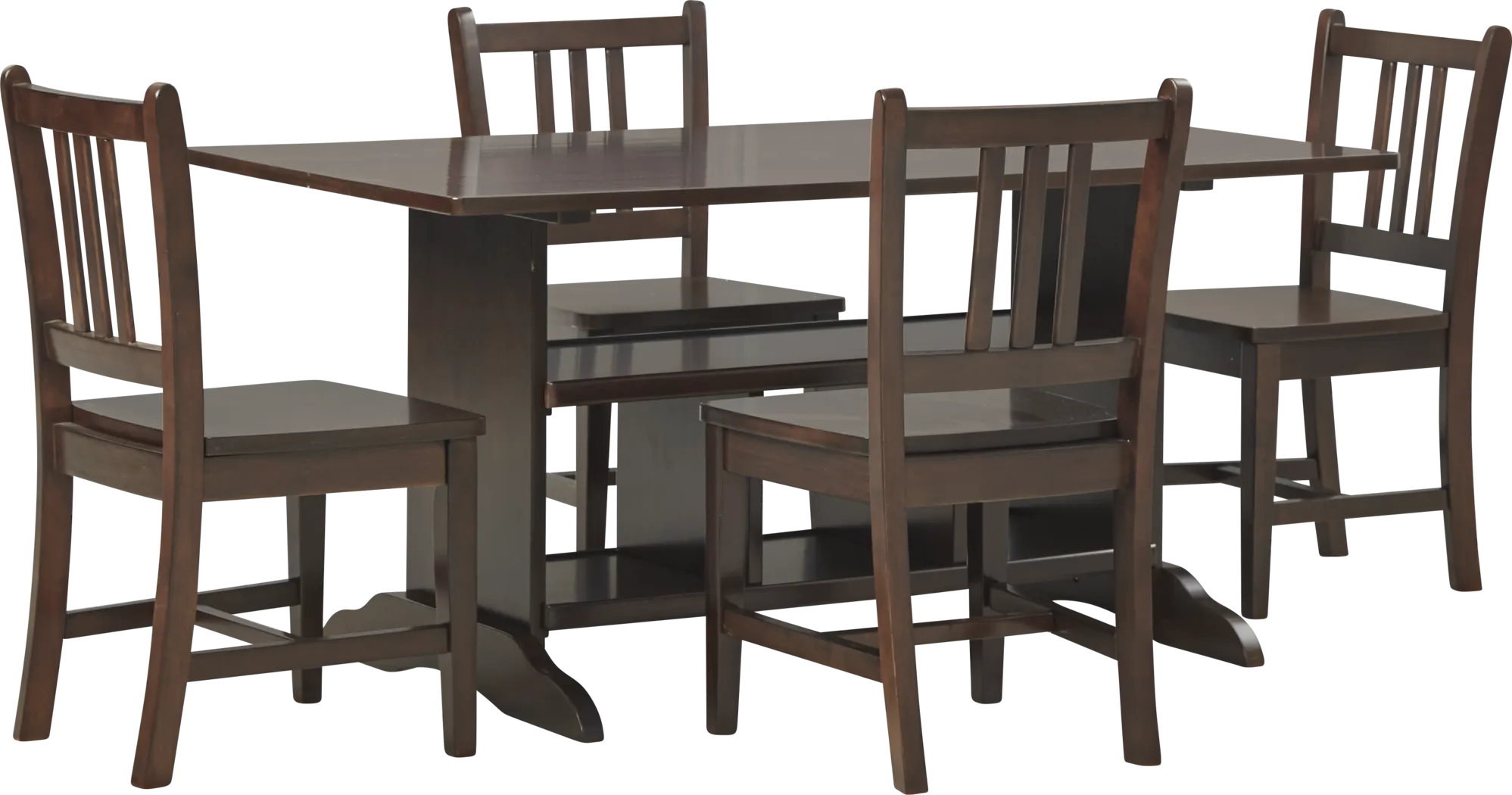 Kids Jo Jo Espresso 5 Pc Storage Table Set - Thumbnail - Image 1