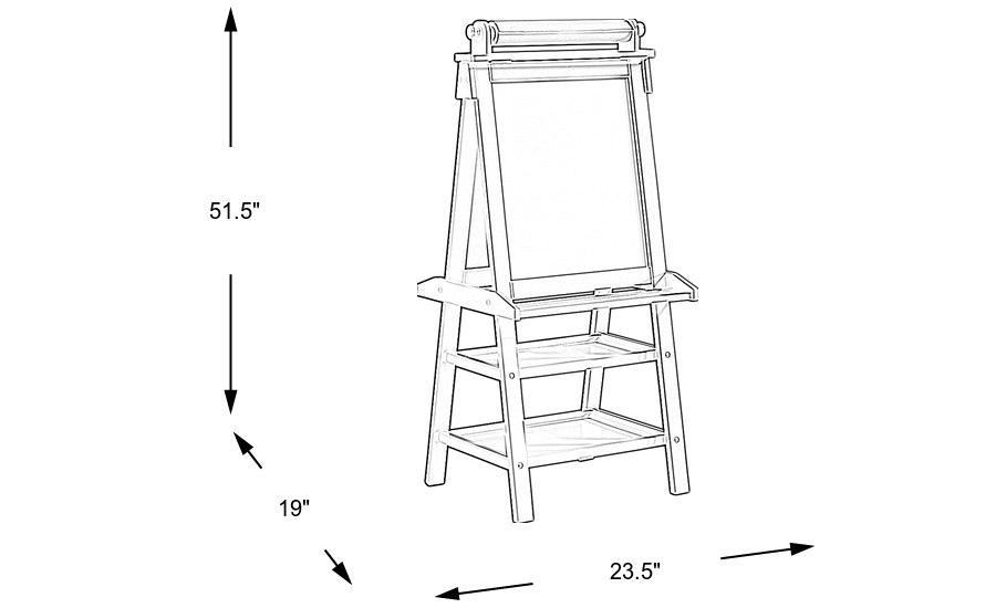 Dimension Image. Please refer to the Dimension Tab on this page for dimension details.
