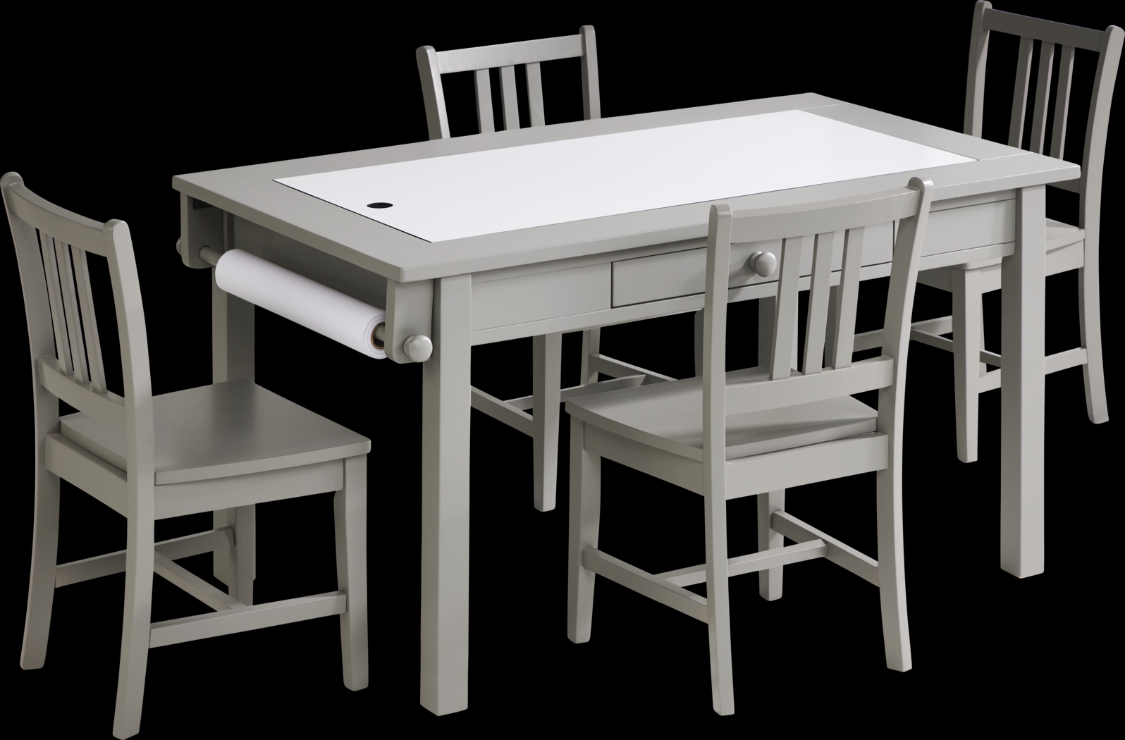 Kids Jo Jo Gray Creativity Table Set - Thumbnail - Image 1