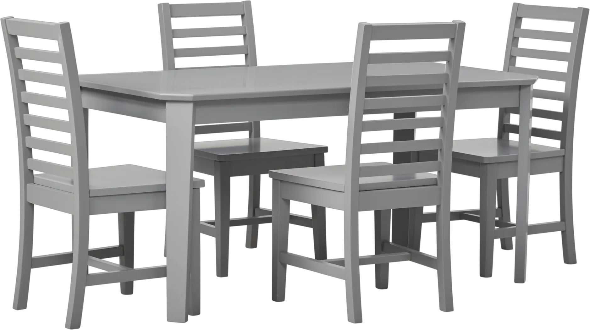 Kids Jo Jo Gray 5 Pc Table Set - Thumbnail - Image 1