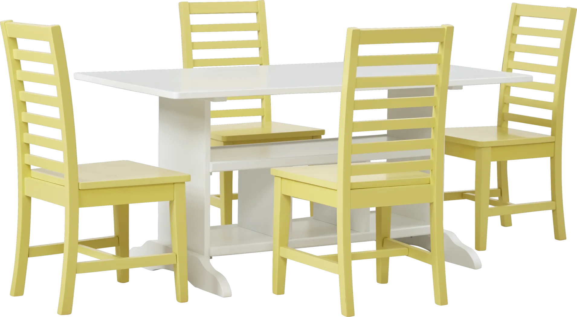 Kids Jo Jo White 5 Pc Storage Table Set - Thumbnail - Image 1