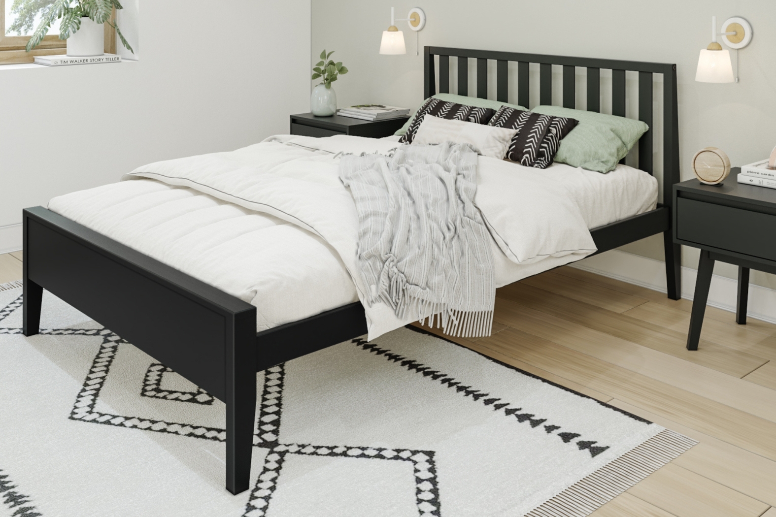 Kids Jolana Black Full Bed - Thumbnail - Image 2