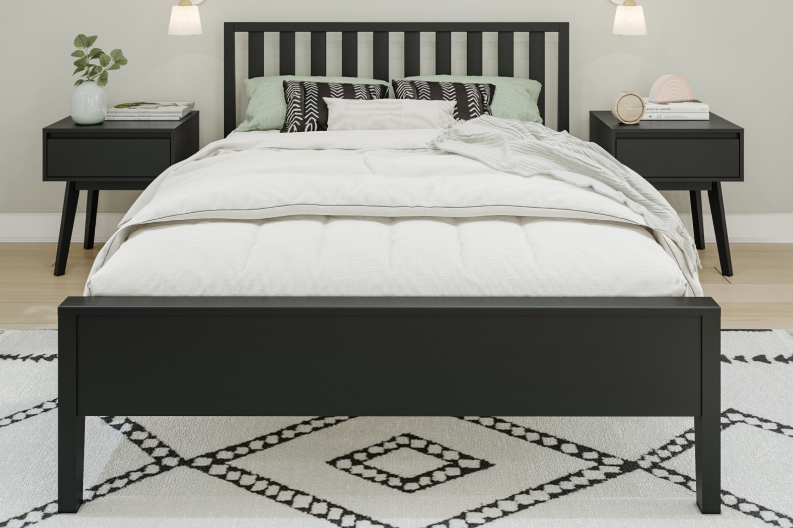 Kids Jolana Black Full Bed - Thumbnail - Image 3