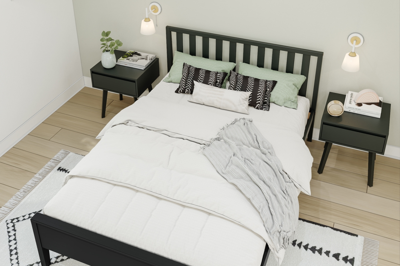 Kids Jolana Black Full Bed - Thumbnail - Image 4