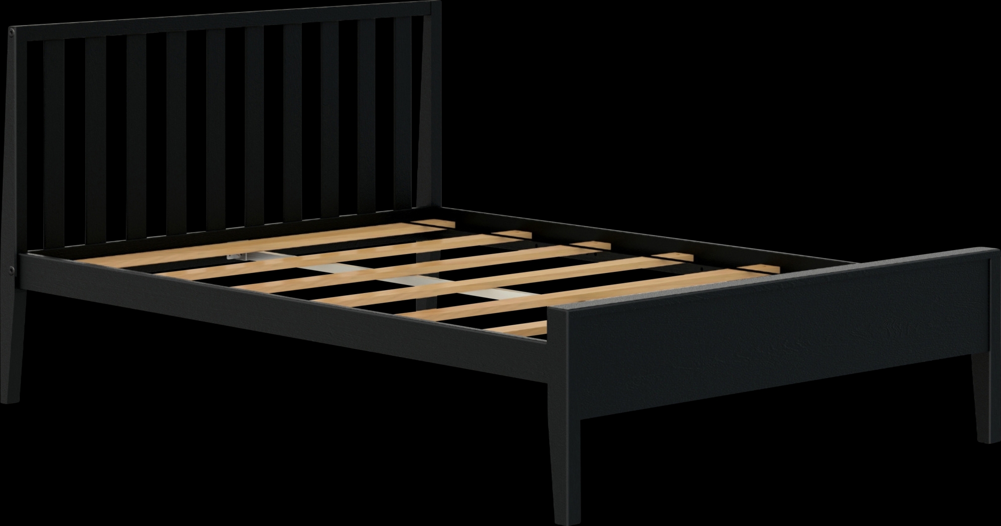 Kids Jolana Black Full Bed - Thumbnail - Image 1