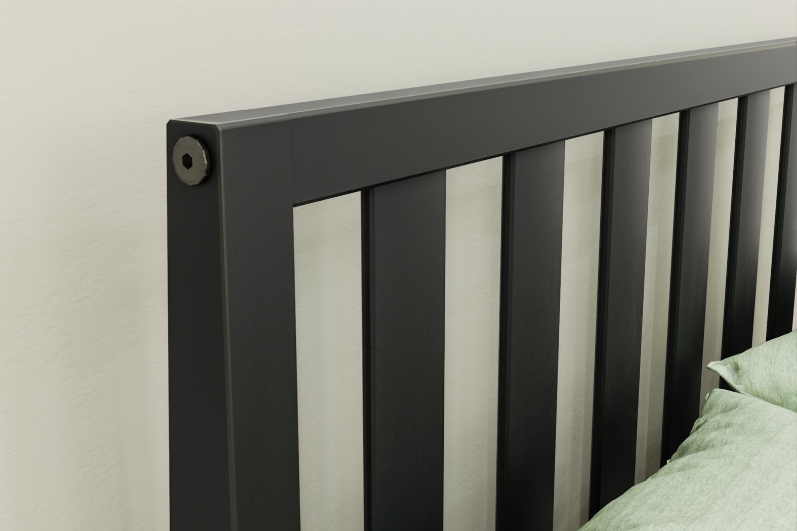 Kids Jolana Black Twin Bed - Thumbnail - Image 6