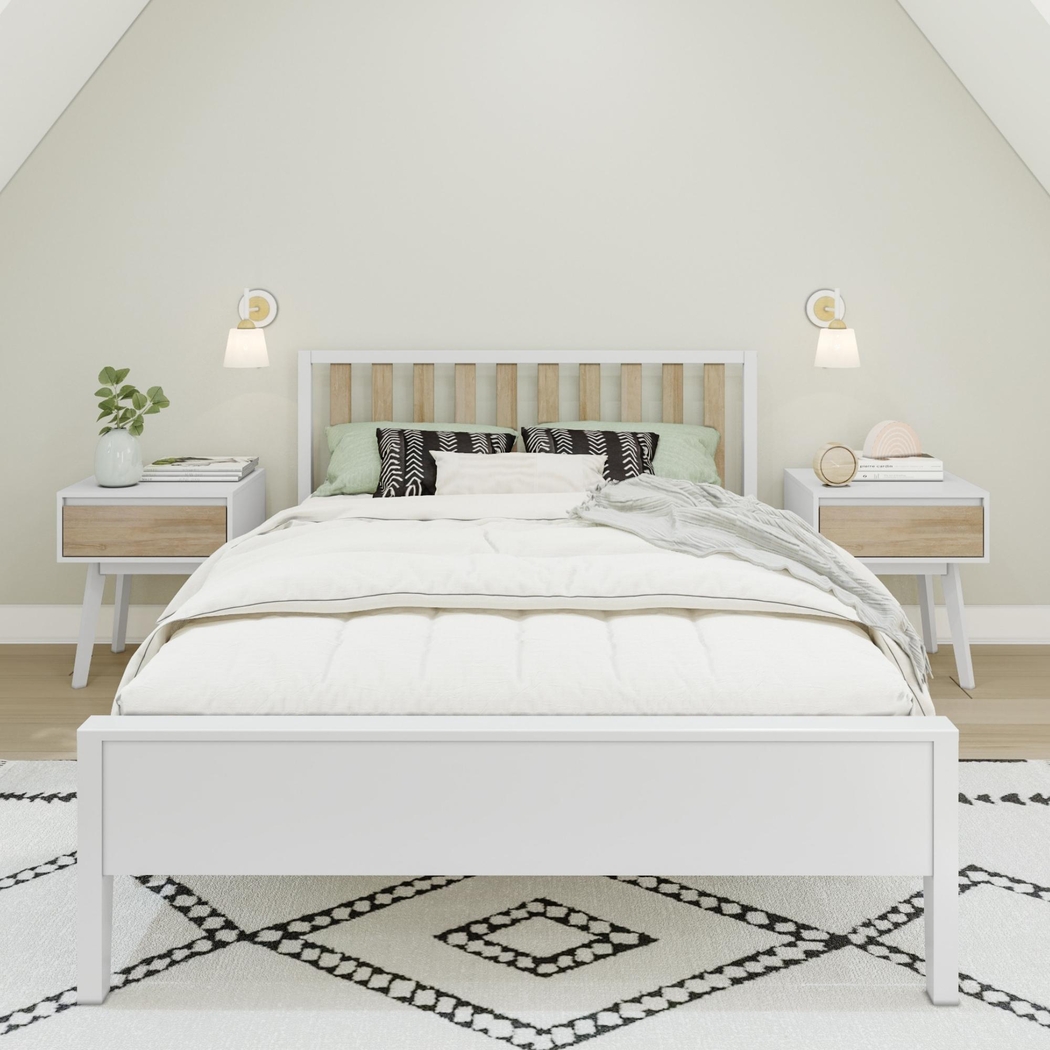 Kids Jolana White Natural Full Bed - Thumbnail - Image 3