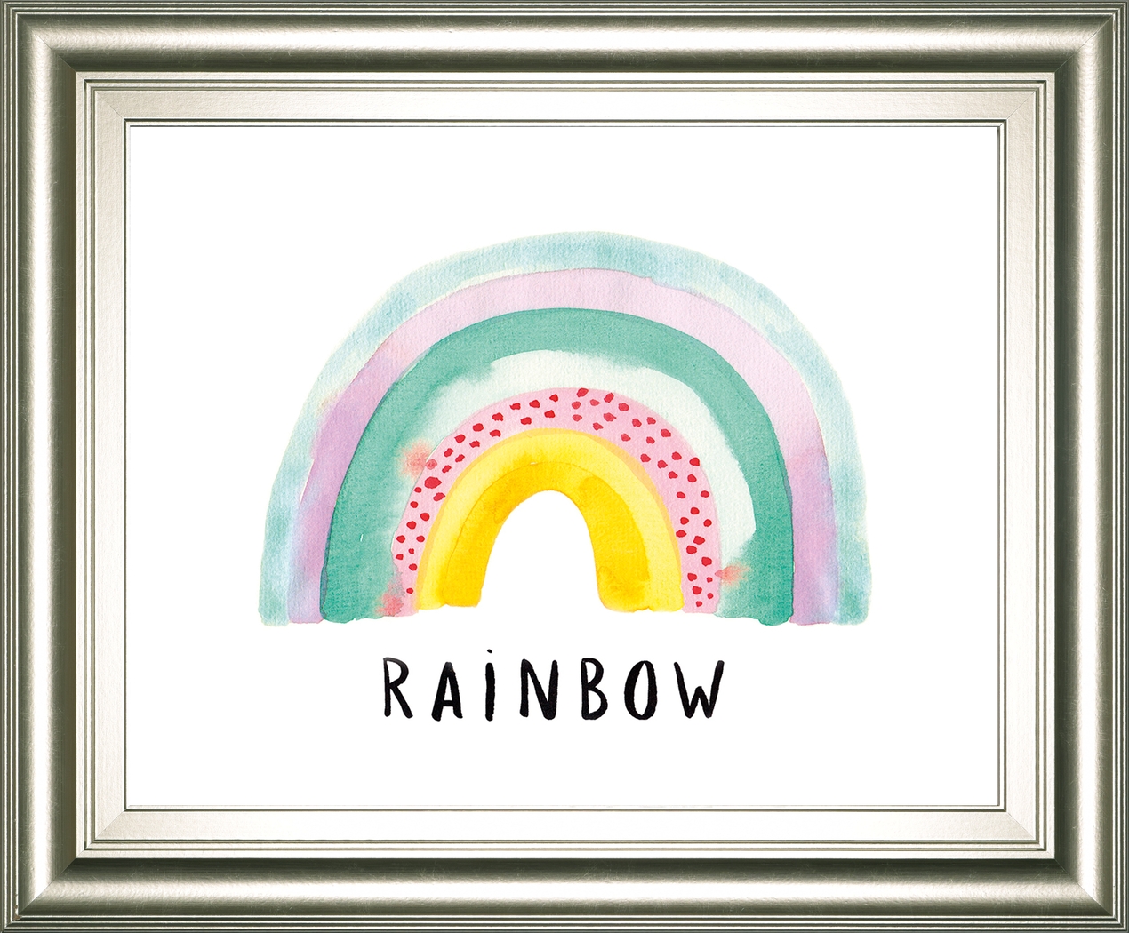 Kids Jolly Rainbow White Artwork - Thumbnail - Image 2