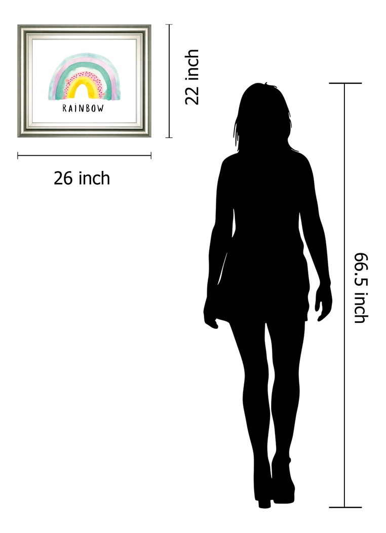 Kids Jolly Rainbow White Artwork - Thumbnail - Image 4