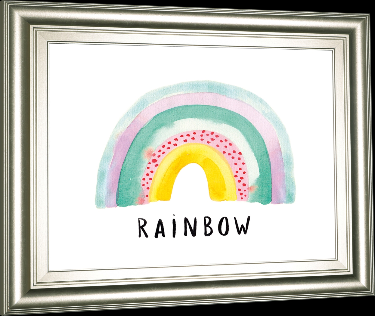 Kids Jolly Rainbow White Artwork - Thumbnail - Image 1