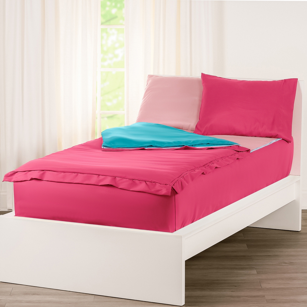 Kids Jonilde Hot Pink Full Bedding Set - Thumbnail - Image 2