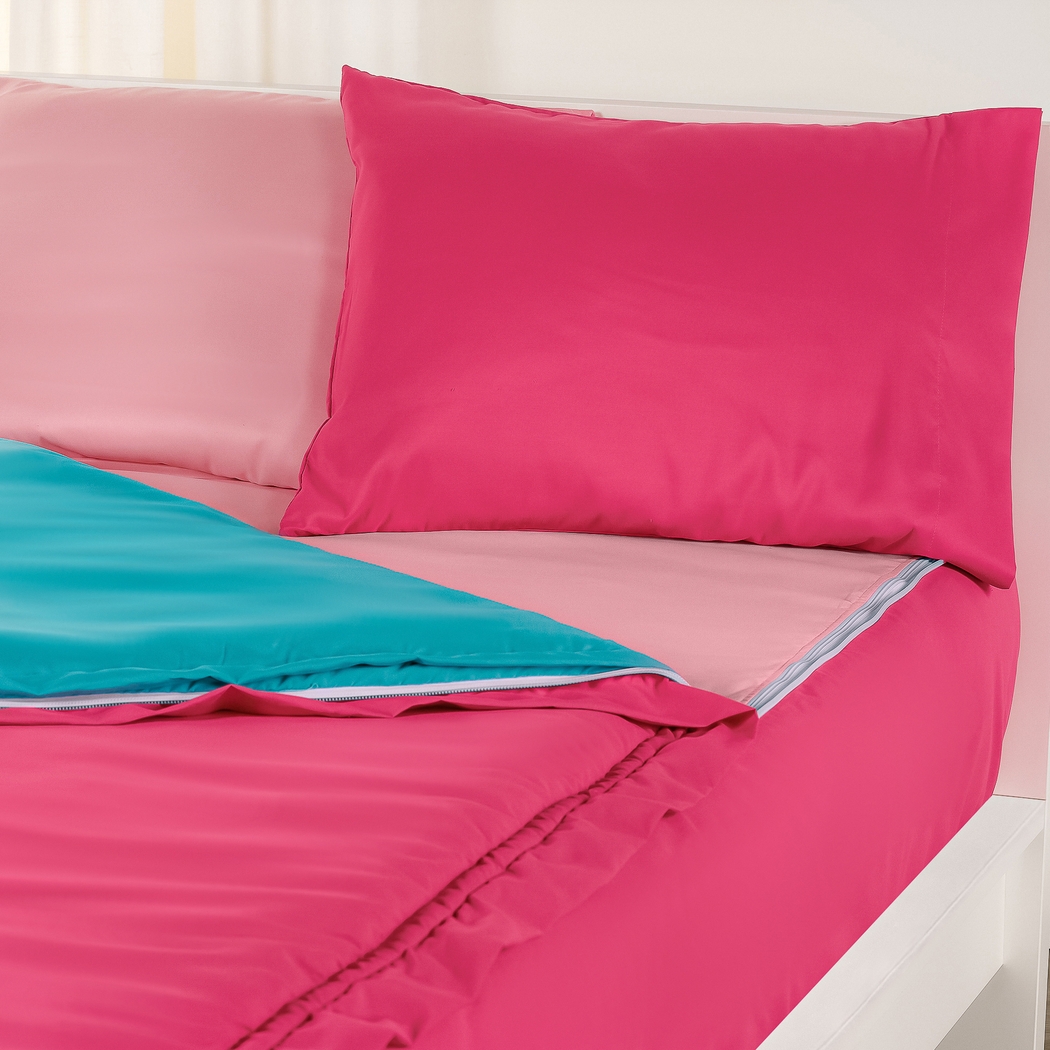 Kids Jonilde Hot Pink Full Bedding Set - Thumbnail - Image 3