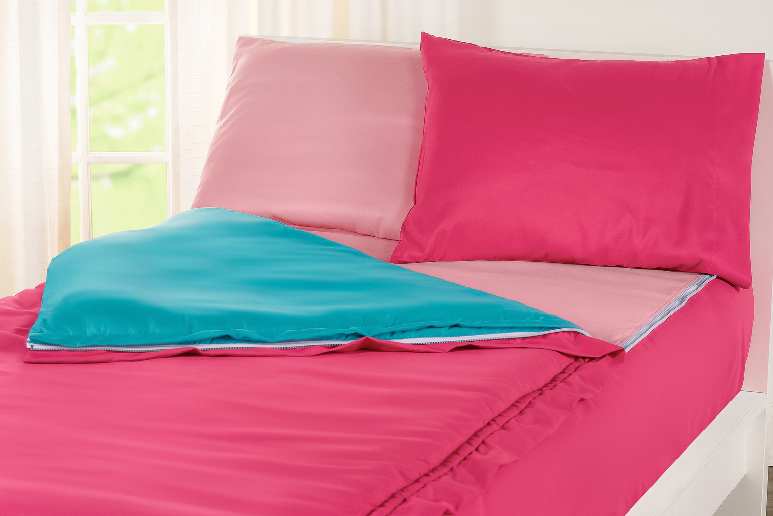 Kids Jonilde Hot Pink Full Bedding Set - Thumbnail - Image 4