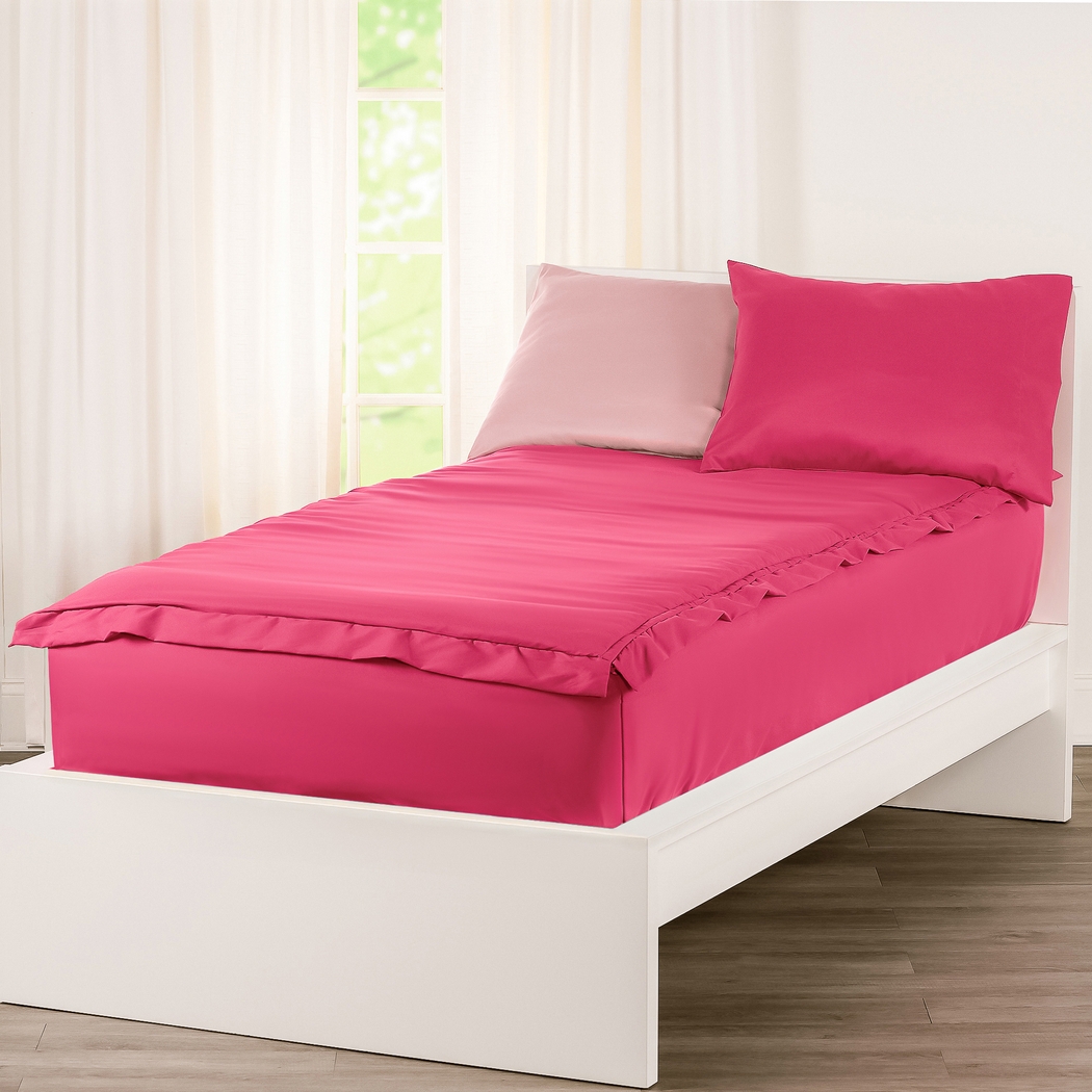 Kids Jonilde Hot Pink Full Bedding Set - Thumbnail - Image 1