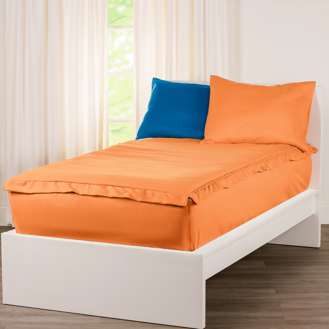 Kids Jonilde Orange Twin Bedding Set - Thumbnail - Image 1