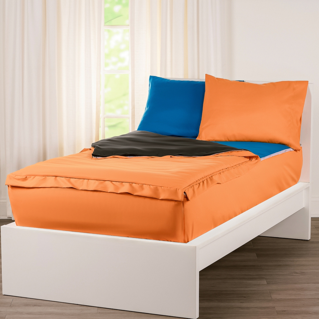 Kids Jonilde Orange Full Bedding Set - Thumbnail - Image 2