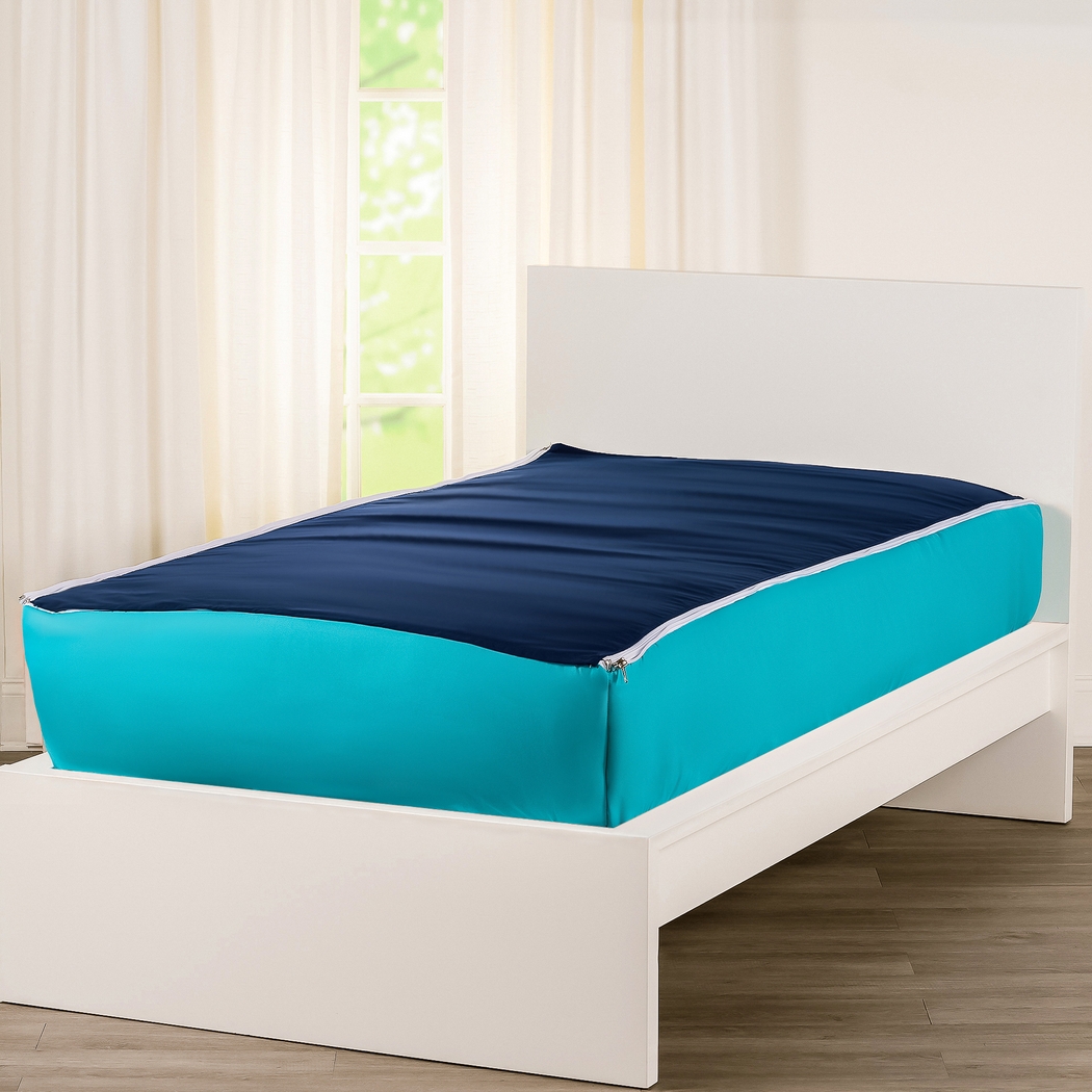 Kids Jonilde Turquoise Orange Full Bedding Set - Thumbnail - Image 9