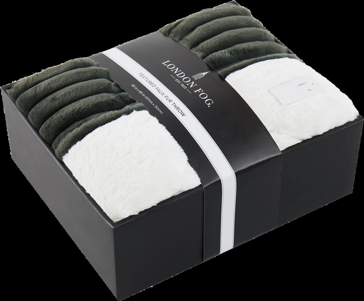 Kids Josip Green Faux Fur Throw - Thumbnail - Image 4