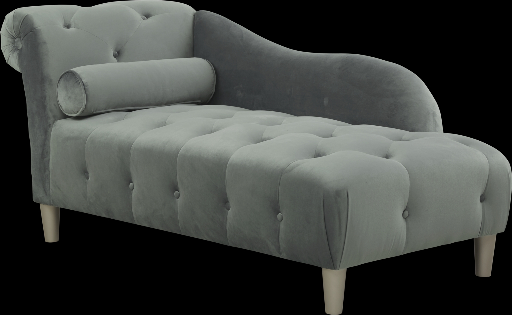 Kids Julietta Charcoal Chaise - Thumbnail - Image 1