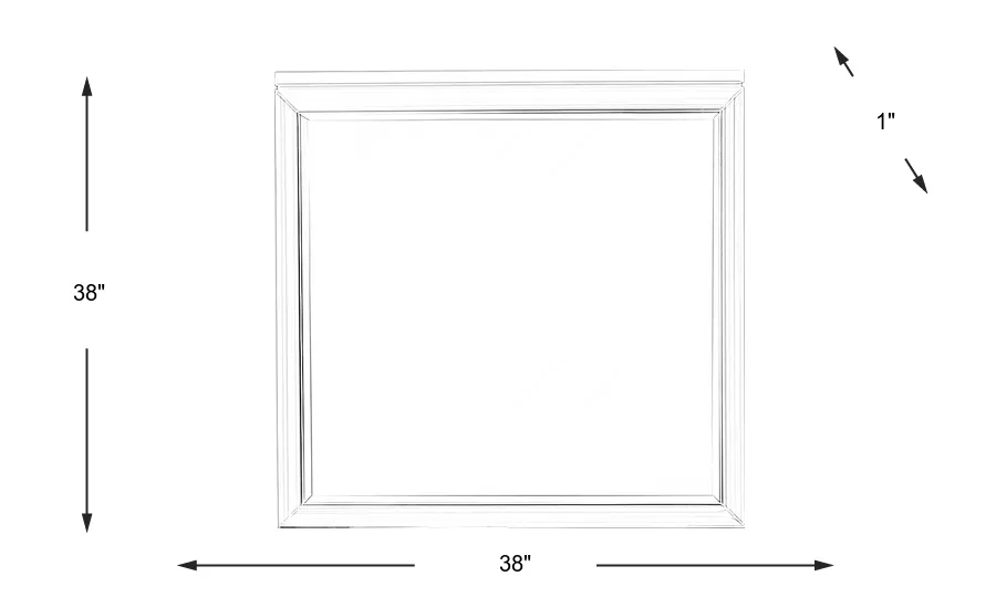 Dimension Image. Please refer to the Dimension Tab on this page for dimension details.