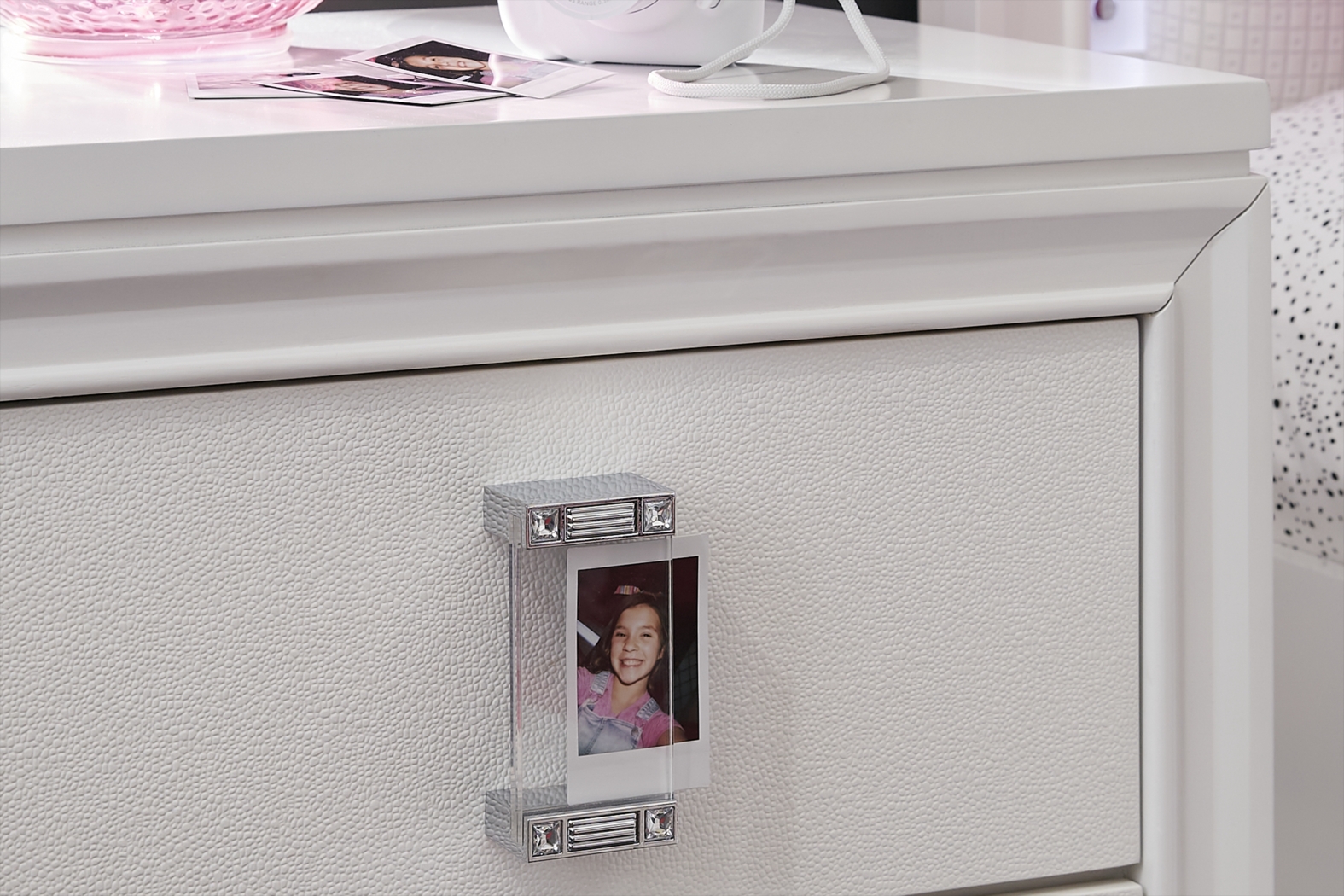 Kids Juno White Nightstand - Thumbnail - Image 2