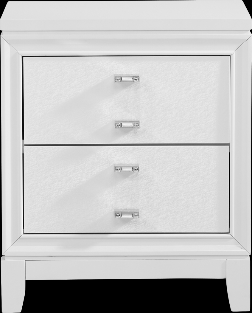 Kids Juno White Nightstand - Thumbnail - Image 1