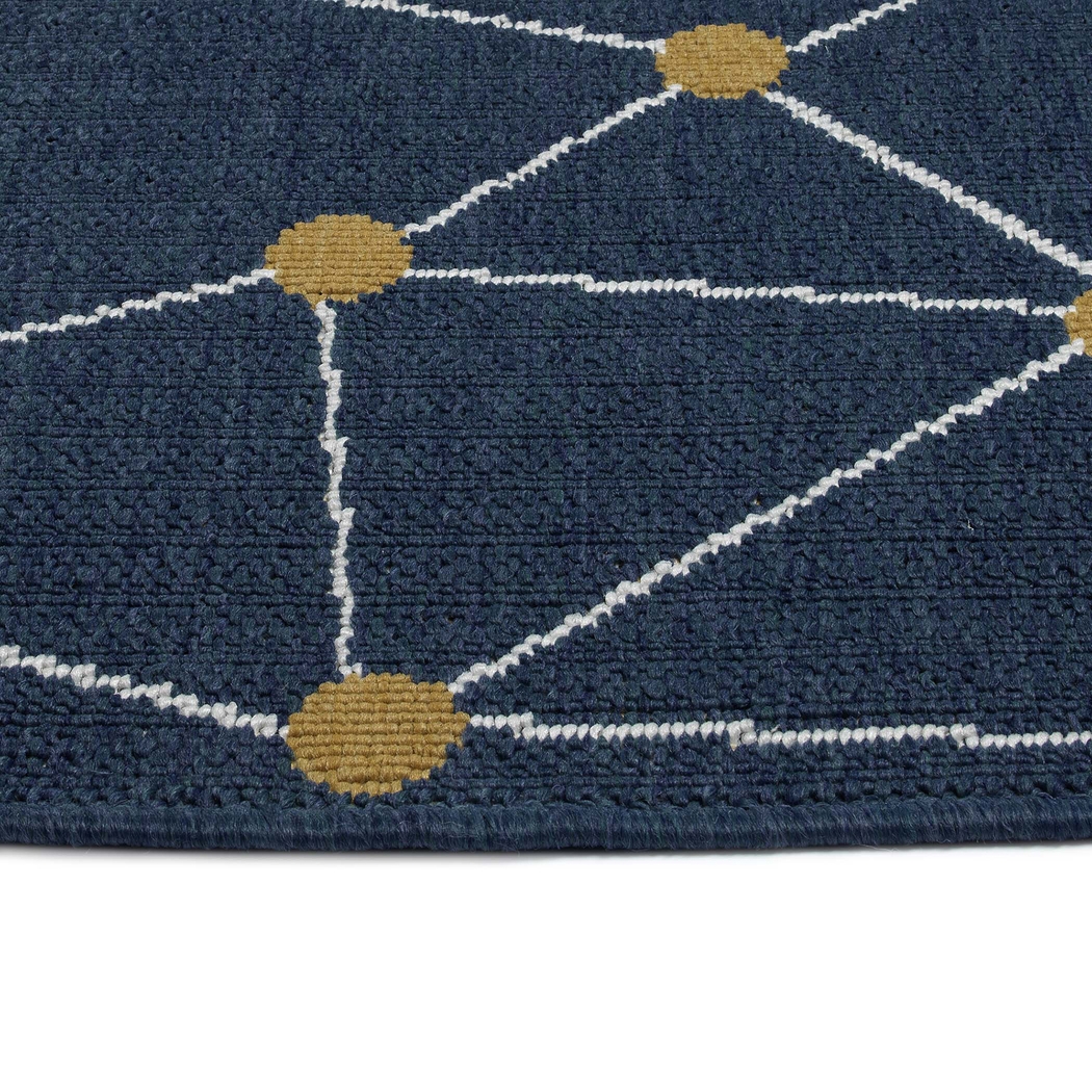 Kids Kahlil Navy 3' x 5' Rug - Thumbnail - Image 3