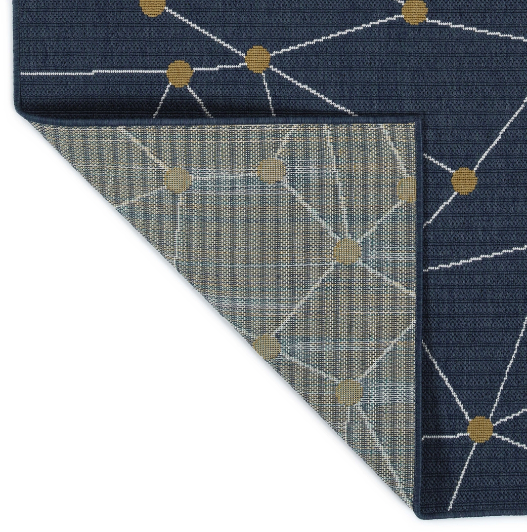 Kids Kahlil Navy 3' x 5' Rug - Thumbnail - Image 4