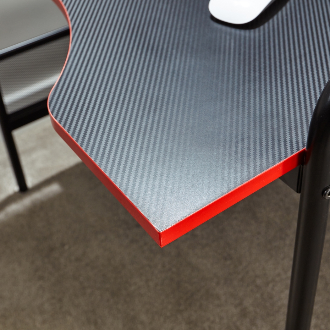 Kids Kaiis Black/Red Gaming Desk - Thumbnail - Image 11