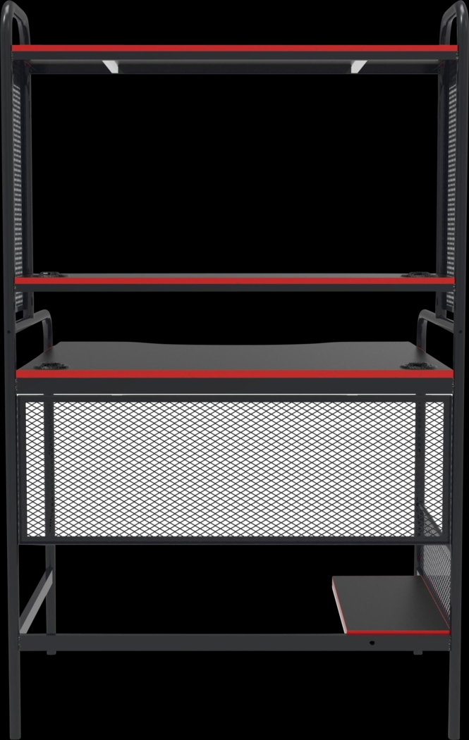 Kids Kaiis Black/Red Gaming Desk - Thumbnail - Image 4