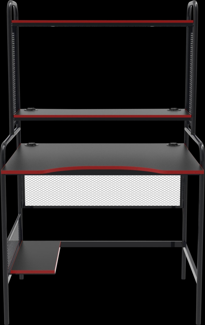 Kids Kaiis Black/Red Gaming Desk - Thumbnail - Image 5
