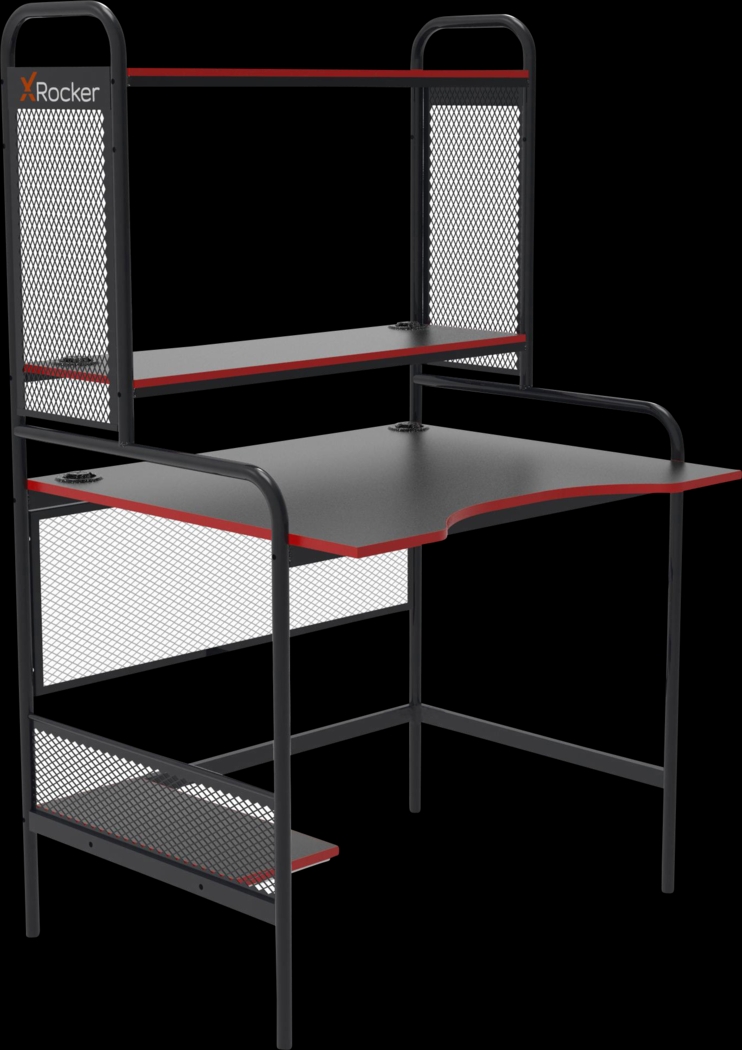 Kids Kaiis Black/Red Gaming Desk - Thumbnail - Image 1