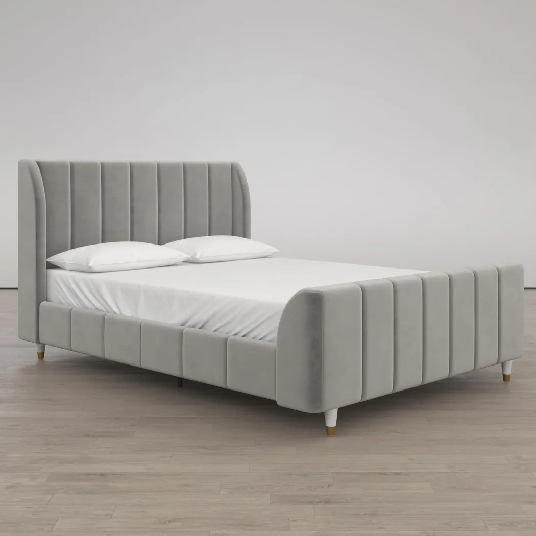 Kids Kalros Gray Full Bed - Thumbnail - Image 3
