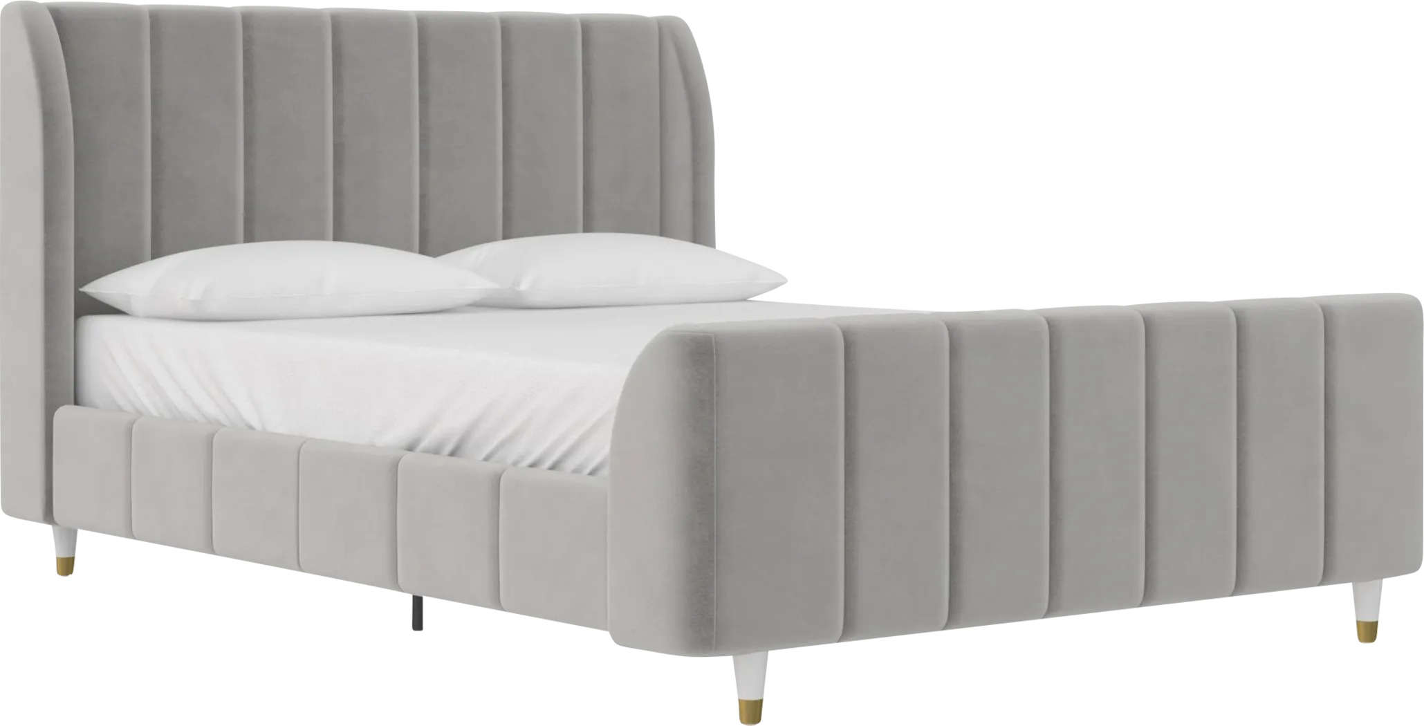 Kids Kalros Gray Full Bed - Thumbnail - Image 1