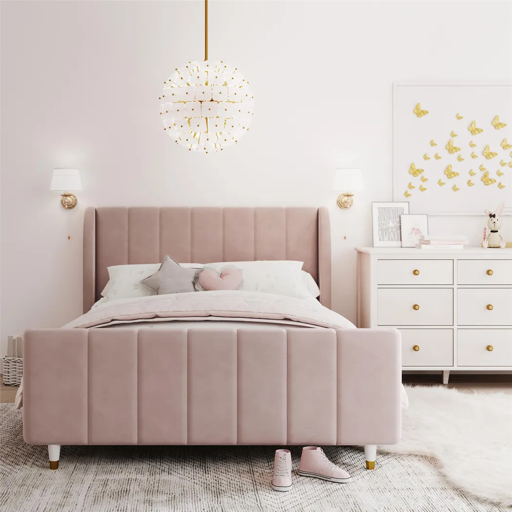 Kids Kalros Pink Full Bed - Thumbnail - Image 3
