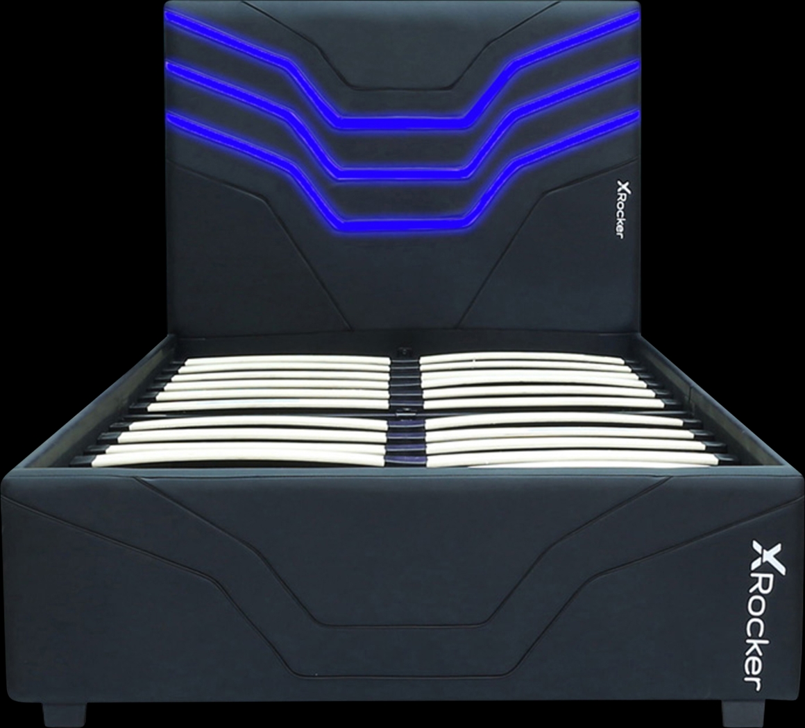 Kids Kanako Black Twin Bed - Thumbnail - Image 6