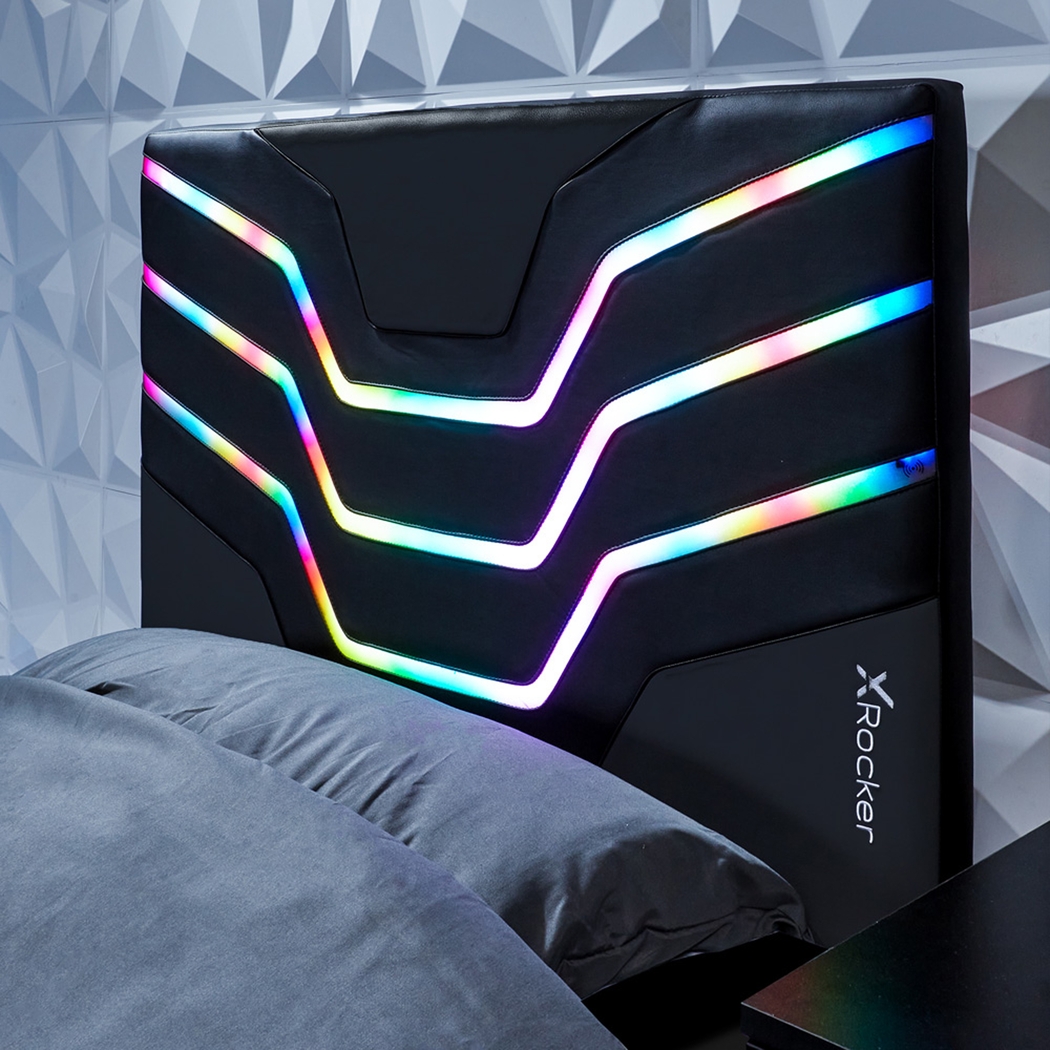 Kids Kanako Black Twin Bed - Thumbnail - Image 8