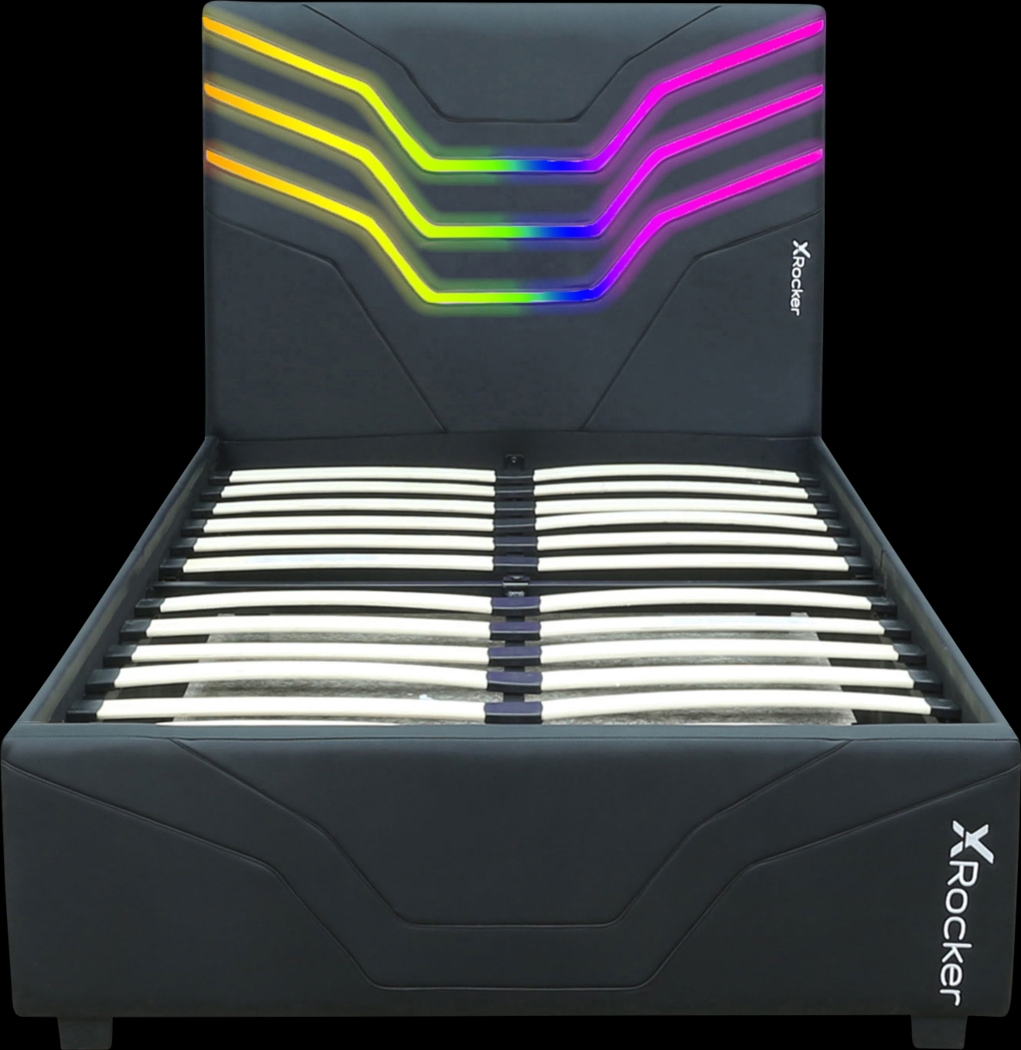 Kids Kanako Black Twin RGB Gaming Bed - Thumbnail - Image 6