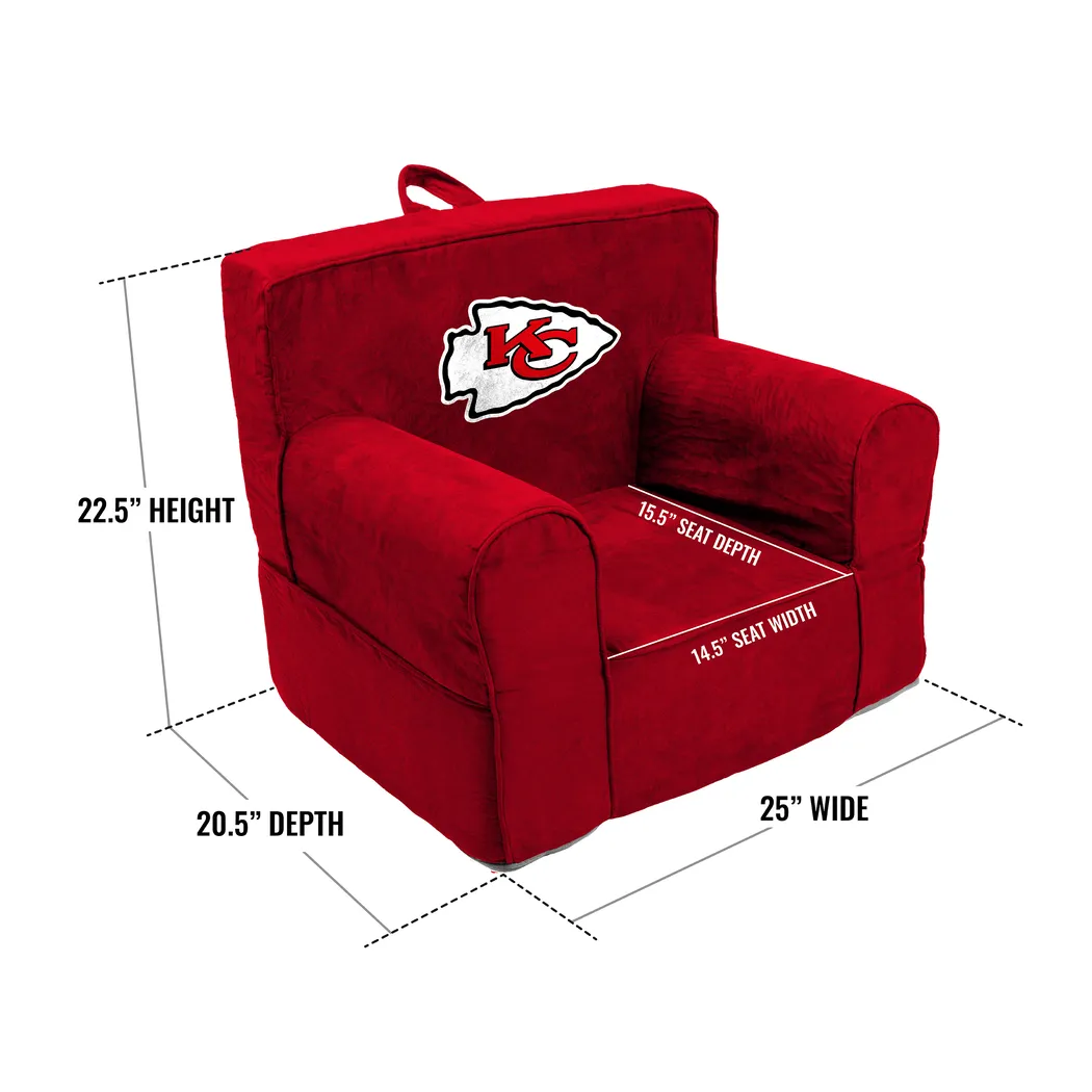 Kids Kansas City Chiefs Red Chair - Thumbnail - Image 5