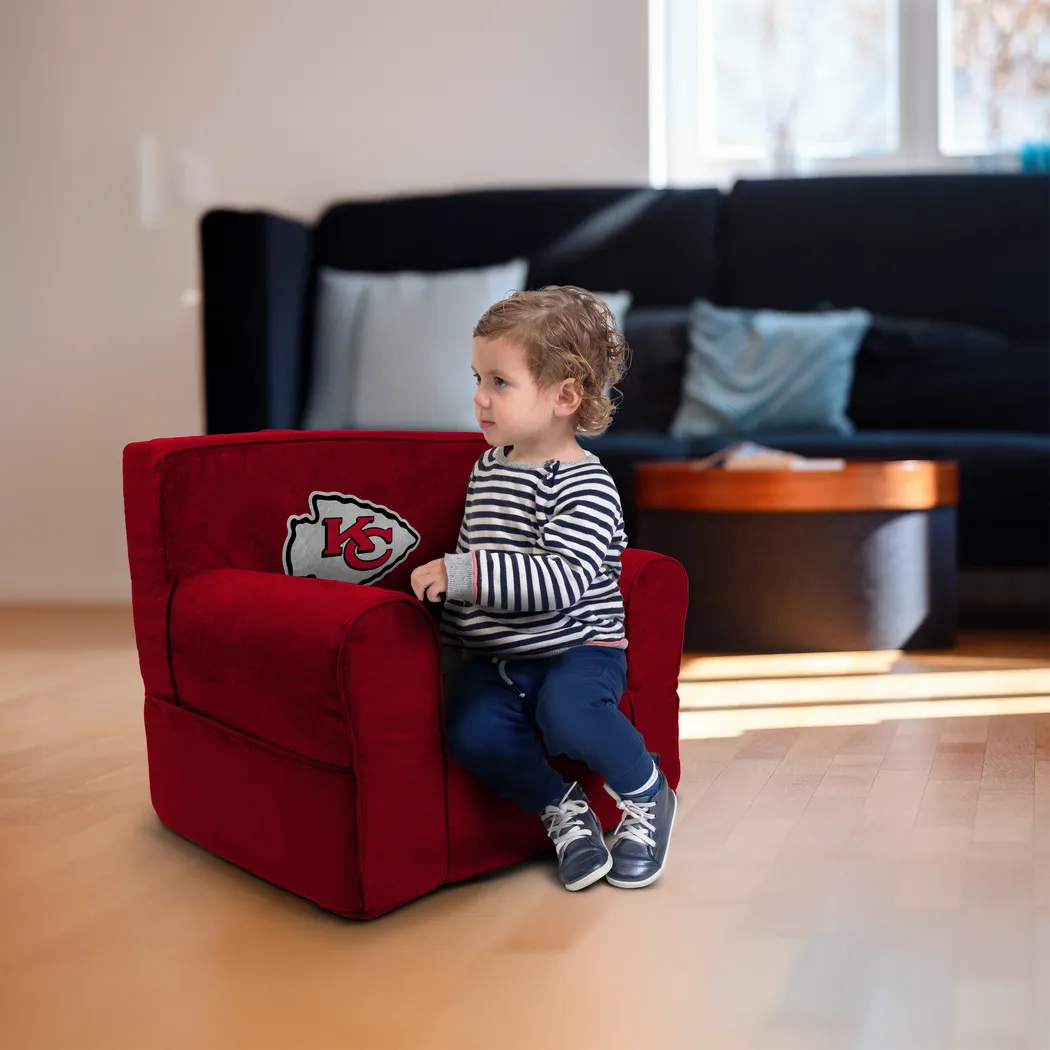 Kids Kansas City Chiefs Red Chair - Thumbnail - Image 6
