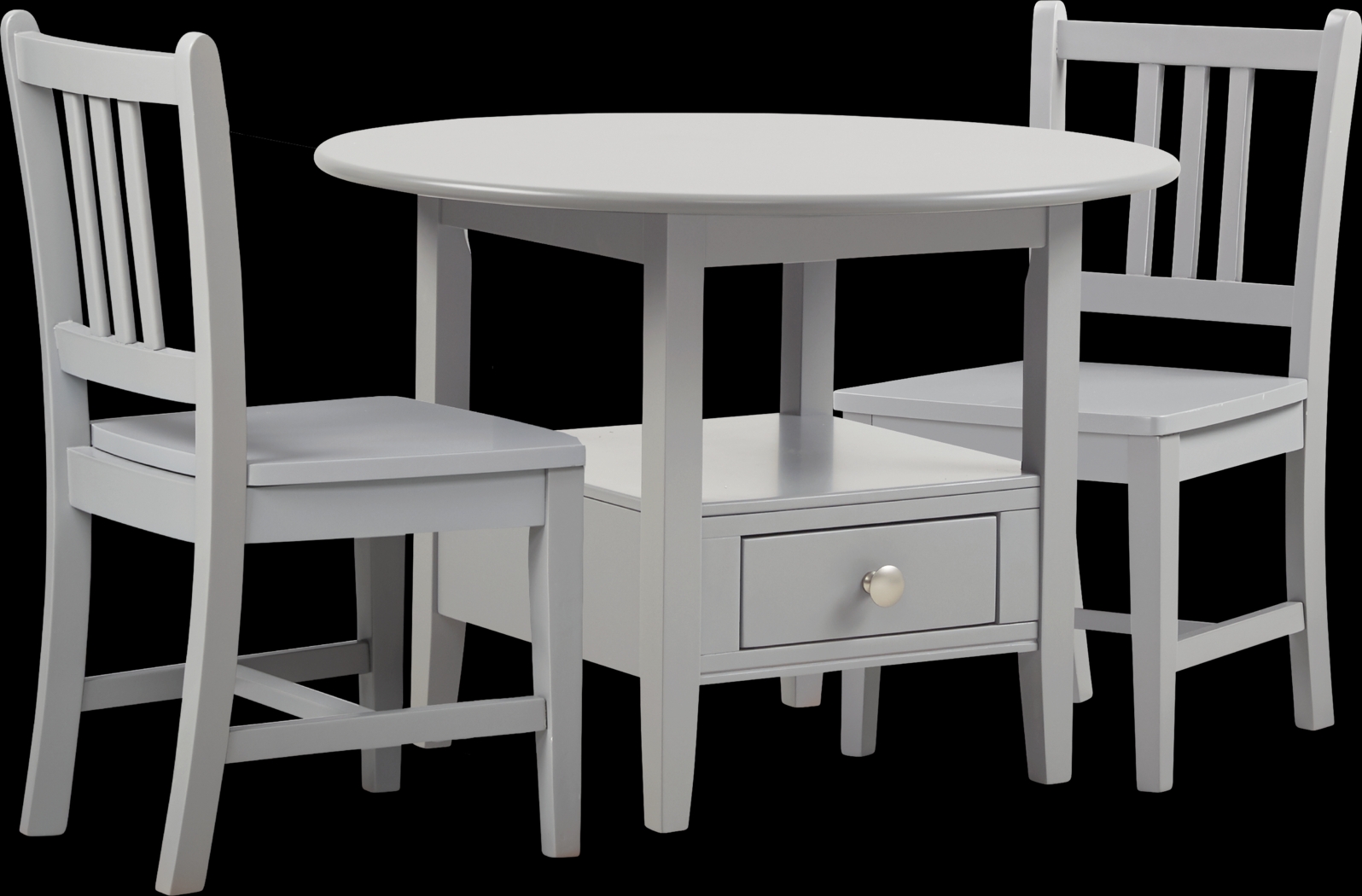 Kids Keagan Gray 3 Pc Table Set - Thumbnail - Image 1
