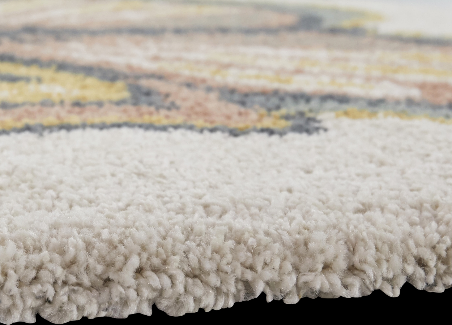 Kids Kenslake Cream 5'3 Round Rug - Thumbnail - Image 5