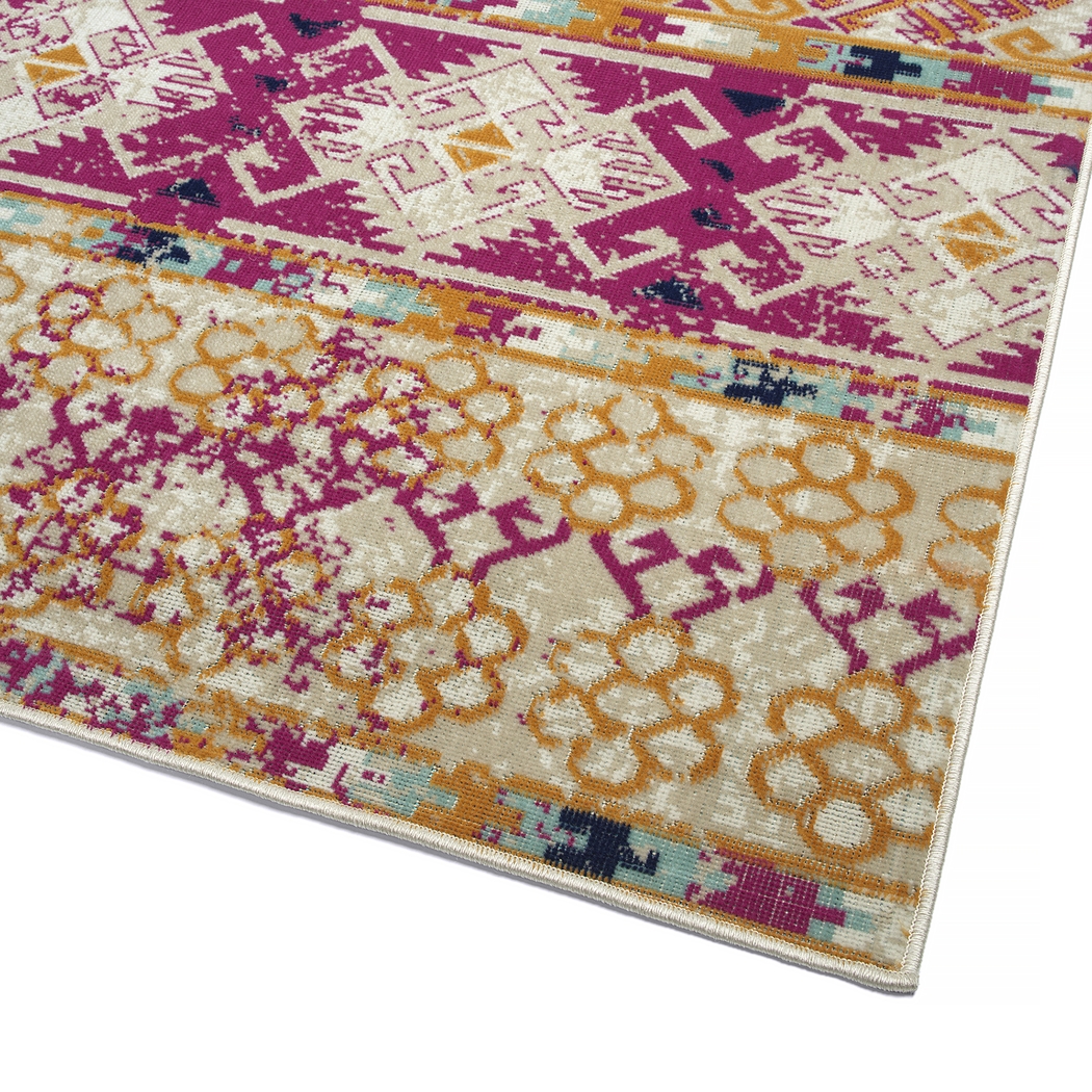 Kids Keoni Pink 4' x 6' Rug - Thumbnail - Image 2